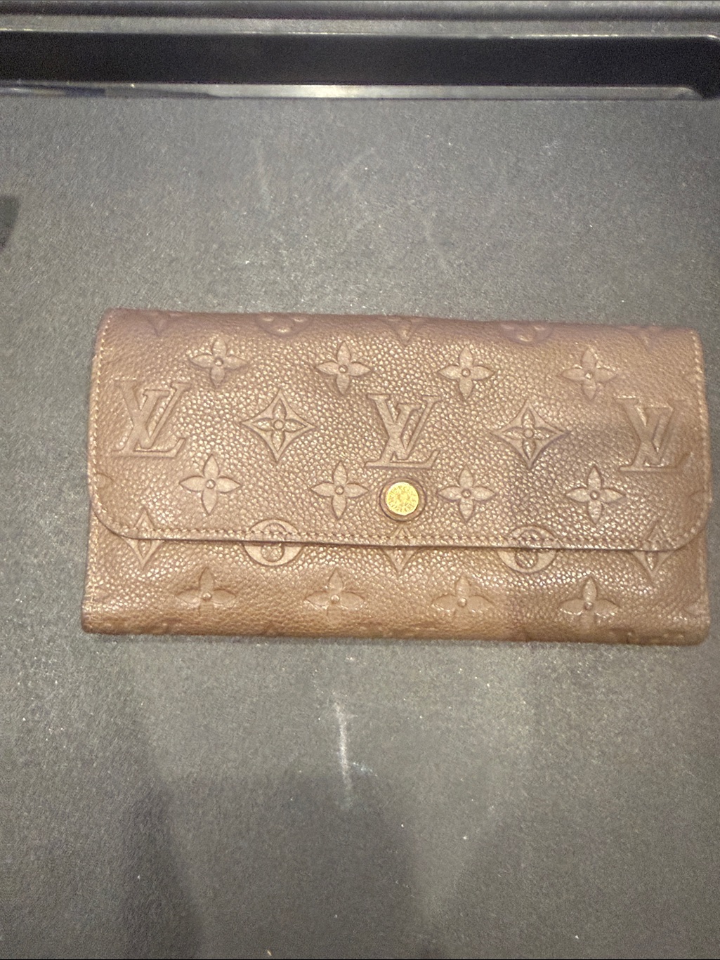 Louis Vuitton M93431 Brown Porte Feuille Secrete Bifold Wallet